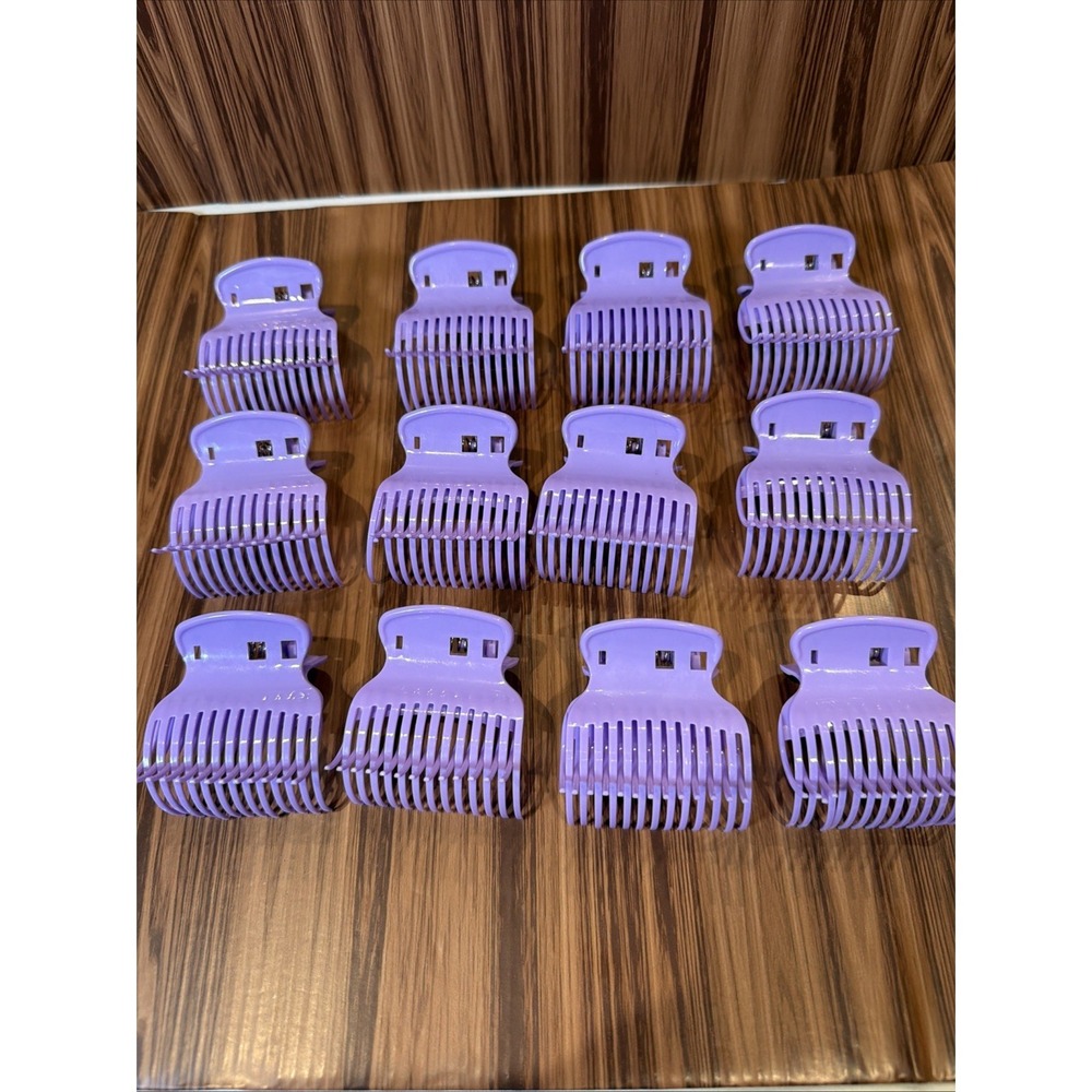 12 Hot Roller Clips for Hair Curler Claw Clip Replacement Hair Section‎ Styling
